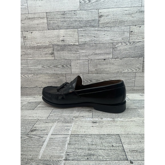 Florsheim Shoes Mens Sz 9 3E Black‎ Leather Tassel Loafers Slip On Dress Classic main image 8